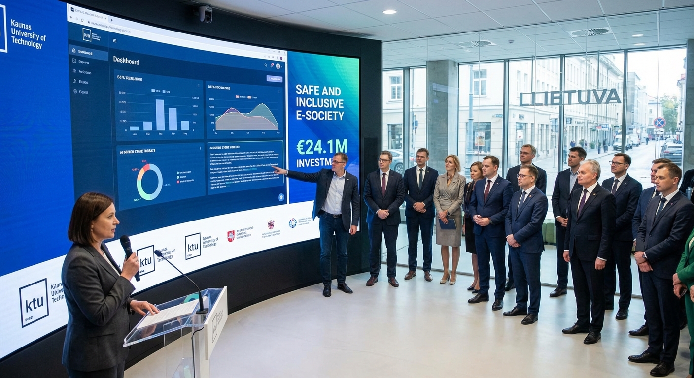 สังคมอิเล็กทรอนิกส์ที่ปลอดภัยและครอบคลุม: ลิทัวเนียเตรียมพร้อมรับมือกับการฉ้อโกงทางไซเบอร์ที่ขับเคลื่อนด้วย AI อย่างไร
