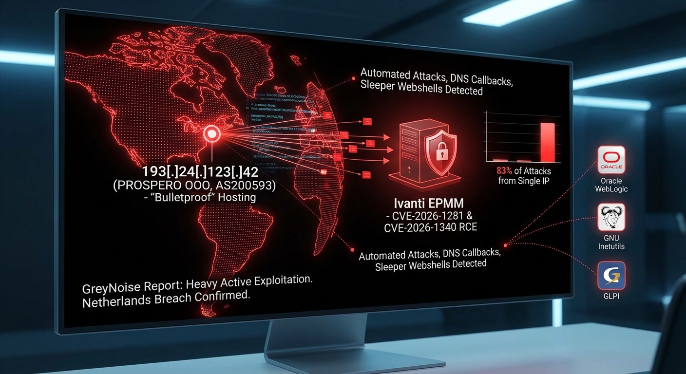 Single IP Dominates Exploitation Campaign Attacking Ivanti EPMM with RCE Vulnerability