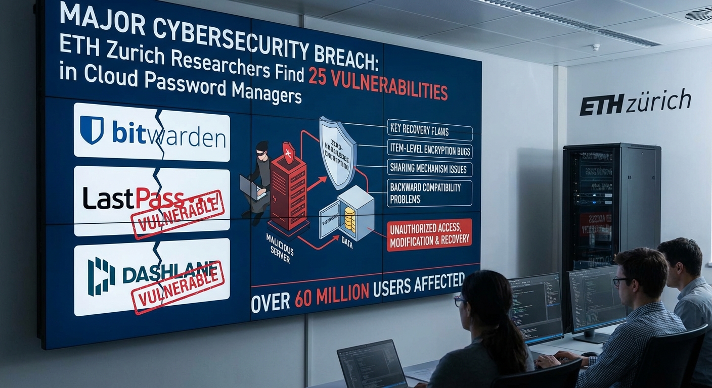 25 ช่องโหว่ใน Cloud Password Managers อนุญาตให้เข้าถึงและแก้ไขข้อมูลโดยไม่ได้รับอนุญาต