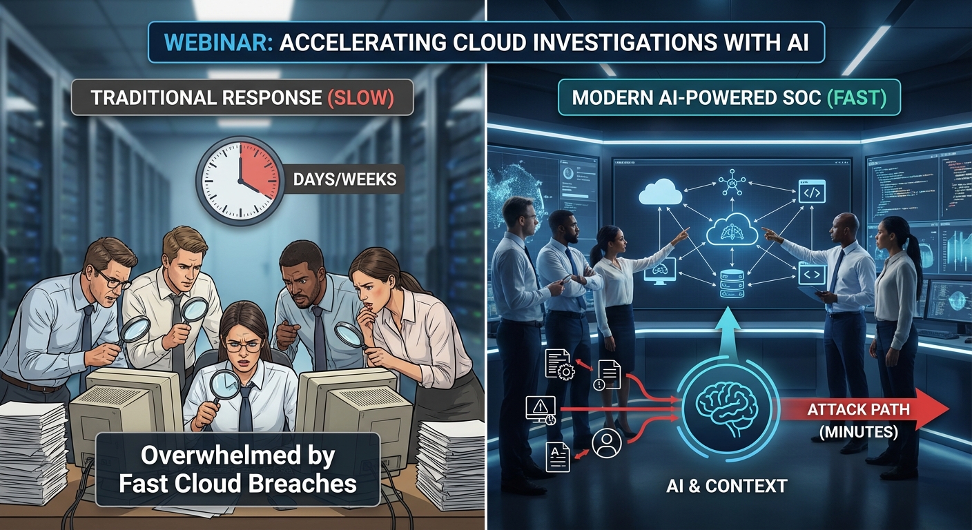 Webinar: How Modern SOC Teams Use AI and Context to Investigate Cloud Breaches Faster